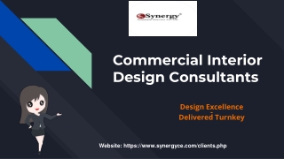 Commercial Interior Design Consultants