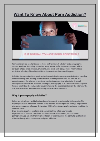How To Stop Porn Addiction? Causes and Treatment
