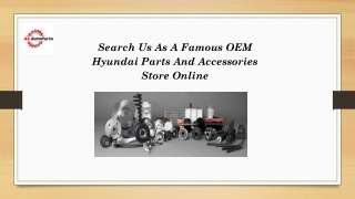 OEM Hyundain car parts and accessories