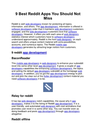 9 Best Reddit Apps You Should Not Miss (1)