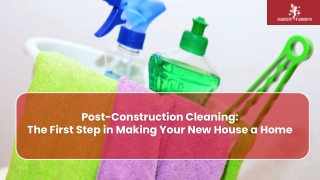 Post Construction Cleaning