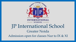 Top 10 International School in Greater Noida