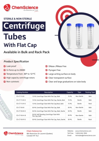 Centrifuge tube