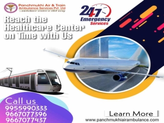 Get Panchmukhi Air Ambulance Services in Ranchi and Hyderabad with Proper Medical Assistance