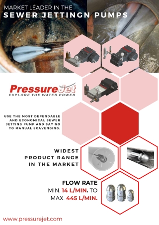 PressureJet - Manufacturer Of High Pressure Hydro Test Pump