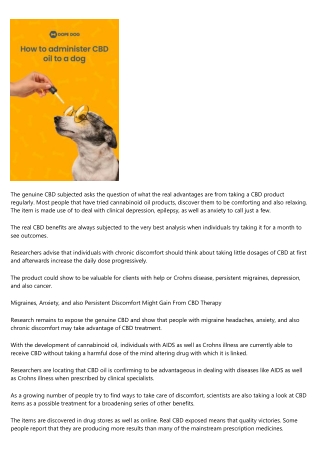 The Real CBD Exposed