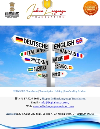 Language Translation Services Delhi | Translation Companies In India