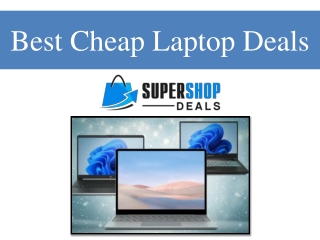 Best Cheap Laptop Deals