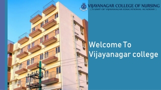 GNM nursing course in bangalore - Vijayanagar College
