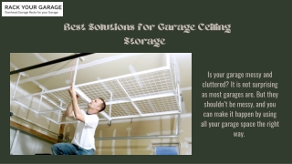 Benefits of Utilizing your Garage’s Vertical Space