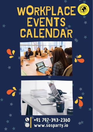 Workplace events calendar