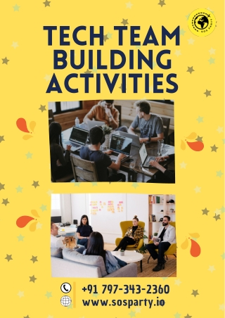 Tech team building activities