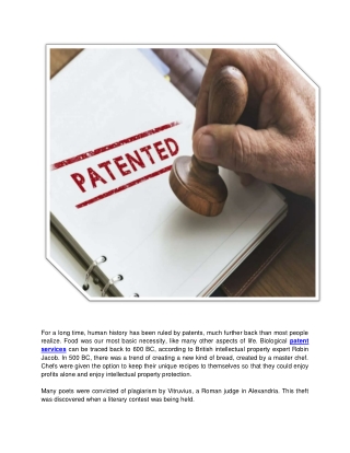 The Global History of Patents