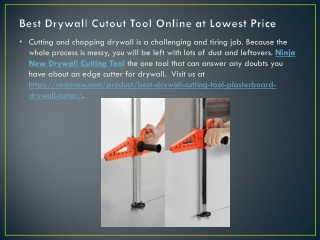 Best Drywall Cutout Tool Online at Lowest Price