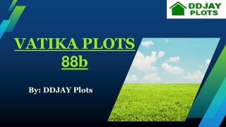 Vatika Plots Sector 88b, Gurgaon | Call  91 9643000063