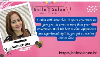 belle salon in yelahanka