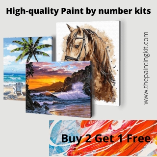 Bear In Woods Paint by Numbers