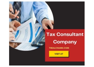 Tax Consultant Company