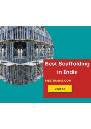 7 Types of Scaffolding in India