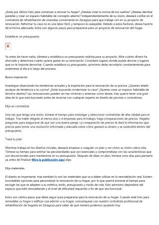 Todos los trucos imprescindibles para renovar tu hogar