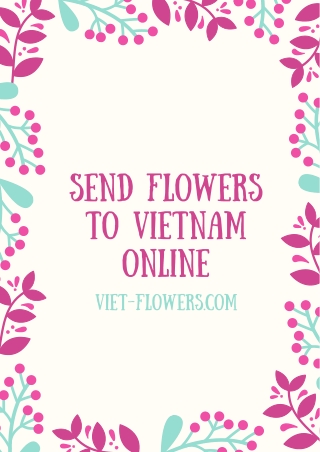 Send Flower To Vietnam