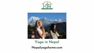 Yoga in Nepal