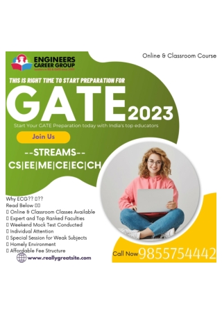 GATE Coaching In Chandigarh