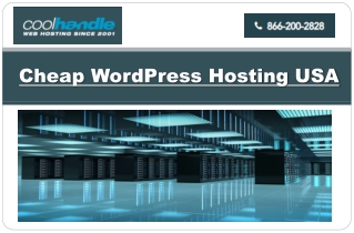 Cheap WordPress Hosting USA