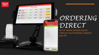 Ordering Direct: Online Food Ordering System for Restaurant