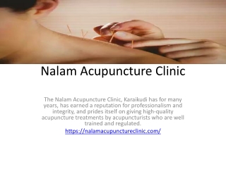 Nalam Acupuncture Clinic