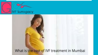 What is the cost of IVF treatment in Mumbai?