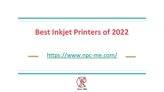 Best Inkjet Printers of 2022