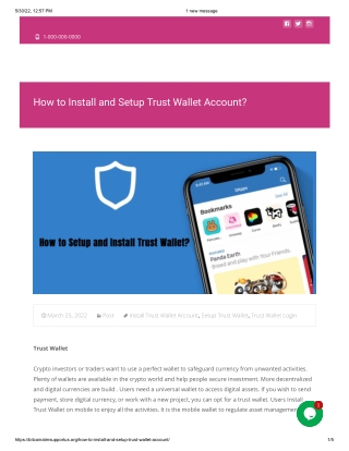 How to Install and Setup Trust Wallet Account? | Trust Wallet Login