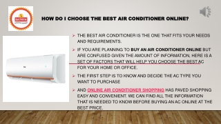Where can I buy ac products from the best online sites in Chennai?
