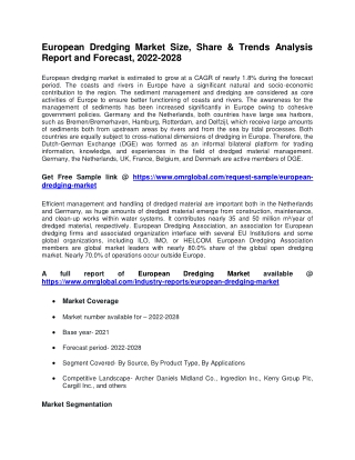 European Dredging Market