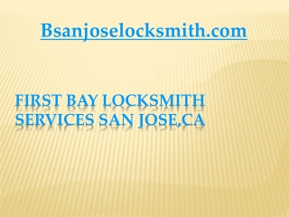 24 Hour Emegency Services provided by Locksmith San Jose