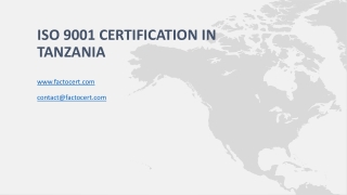 ISO 9001 Certification in Tanzania 30
