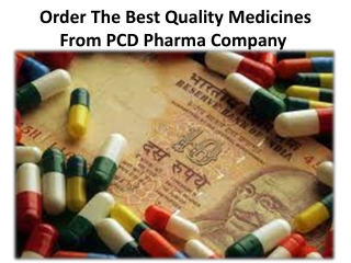 Scope of pcd pharma for good business in India