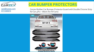 Buy CAR BUMPER PROTECTORS Online