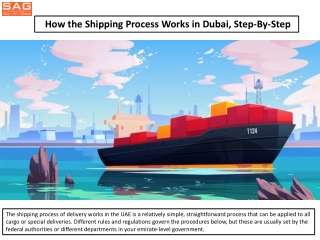 How the Shipping Process Works in Dubai, Step-By-Step