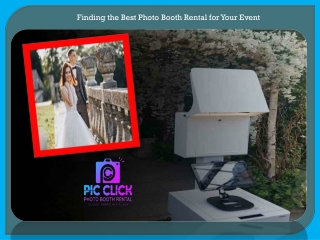 Finding the Best Photo Booth Rental for Your Event