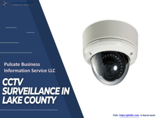 CCTV serveillance in Lake County