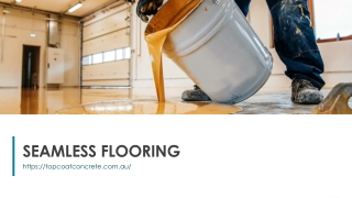 SEAMLESS FLOORING