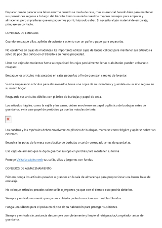 Los mejores consejos para hacer una mudanza sencilla y rapida