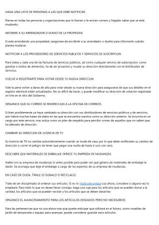 Prosigue todos nuestros consejos para una mudanza sin estres