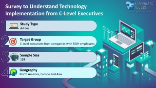 Survey to Understand Technology Implementation from C-Level Executives
