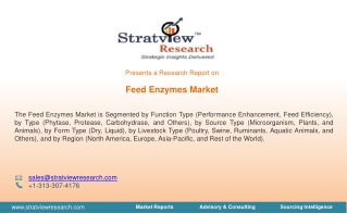 Feed Enzymes Market Size, Share, Trend, Forecast, & Industry Analysis