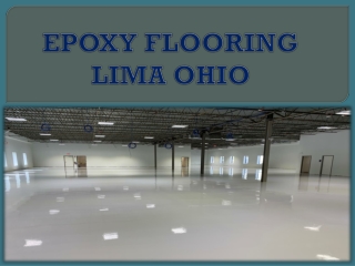 EPOXY FLOORING LIMA OHIO