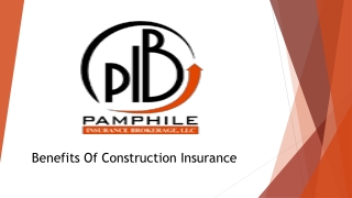 Benefits Of Construction Insurance
