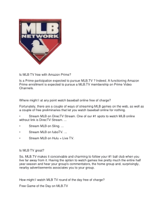 MLB66 live streams07